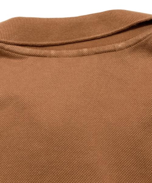 LACOSTE（ラコステ）LACOSTE (ラコステ) 鹿の子地マキシ丈ドレス/ラコステ/EF571LJ ブラウン サイズ:36の古着・服飾アイテム