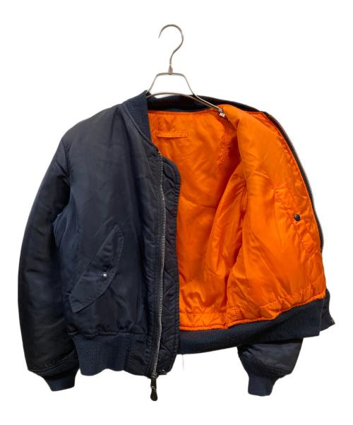 ALPHA（アルファ）ALPHA (アルファ) MA-1ジャケット/アルファ/mil-j-82790j/USA製 ネイビー サイズ:Sの古着・服飾アイテム