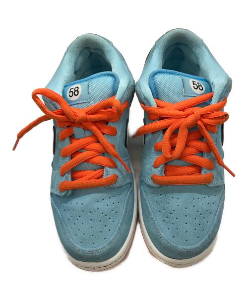 NIKE SB（ナイキエスビー）NIKE SB (ナイキエスビー) ローカットスニーカー ブルー サイズ:24cmの古着・服飾アイテム