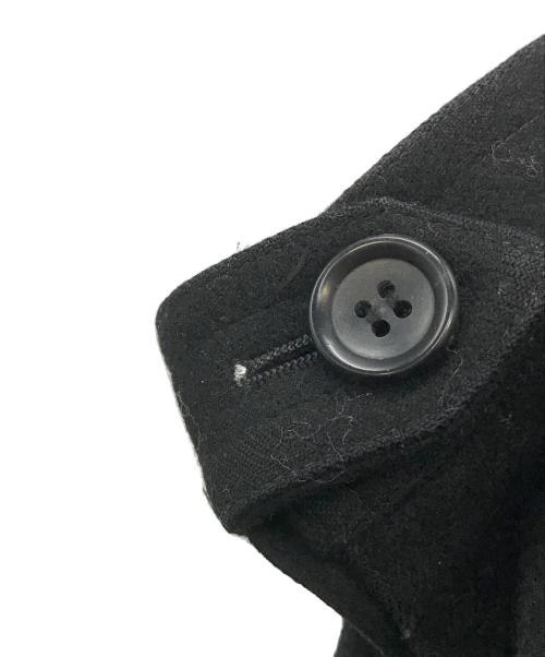 Yohji Yamamoto collections（ヨウジヤマモトコレクションズ）Yohji Yamamoto collections (ヨウジヤマモトコレクションズ) 1/16 FLANNEL L BOX DETAIL BLOUSON ブラック サイズ:1の古着・服飾アイテム