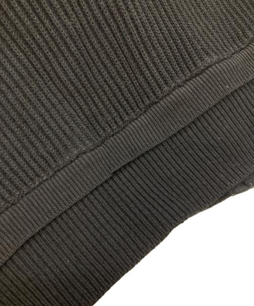 MAISON SPECIAL（メゾンスペシャル）MAISON SPECIAL (メゾンスペシャル) サイドジップニットカーディガン　メゾンスペシャル　11242361335　Prime-Over Side Zip Rib V-Neck Knit Cardigan　 ブラック サイズ:1の古着・服飾アイテム