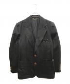 LOUIS VUITTONルイ ヴィトン）の古着「ウェストベルト付き テーラードジャケット　LOUIS VUITTON　RM061 MIJA61CU7」｜ブラック