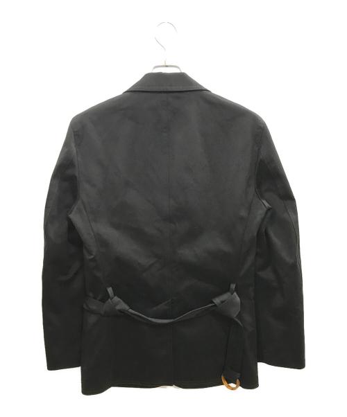 LOUIS VUITTON（ルイ ヴィトン）LOUIS VUITTON (ルイ ヴィトン) ウェストベルト付き テーラードジャケット　LOUIS VUITTON　RM061 MIJA61CU7 ブラック サイズ:50の古着・服飾アイテム