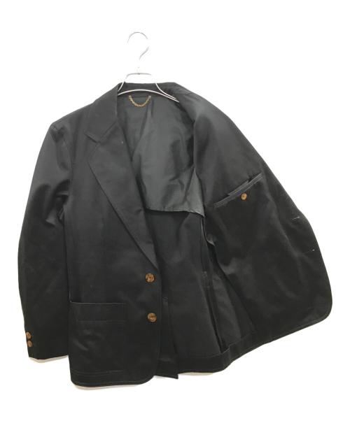 LOUIS VUITTON（ルイ ヴィトン）LOUIS VUITTON (ルイ ヴィトン) ウェストベルト付き テーラードジャケット　LOUIS VUITTON　RM061 MIJA61CU7 ブラック サイズ:50の古着・服飾アイテム