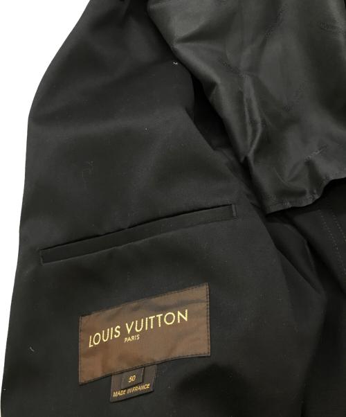 LOUIS VUITTON（ルイ ヴィトン）LOUIS VUITTON (ルイ ヴィトン) ウェストベルト付き テーラードジャケット　LOUIS VUITTON　RM061 MIJA61CU7 ブラック サイズ:50の古着・服飾アイテム
