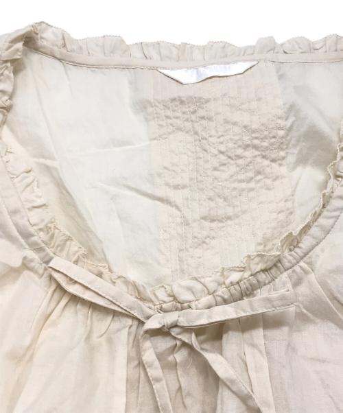 PINK HOUSE（ピンクハウス）PINK HOUSE (ピンクハウス) ノースリーブワンピース アイボリー サイズ:表記なしの古着・服飾アイテム