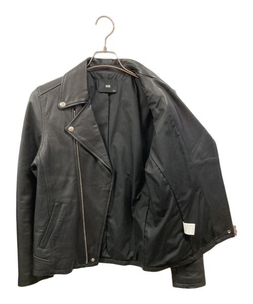 HARE（ハレ）HARE (ハレ) ダブルライダースジャケット/ハレ/HA030080N9 ブラック サイズ:Sの古着・服飾アイテム