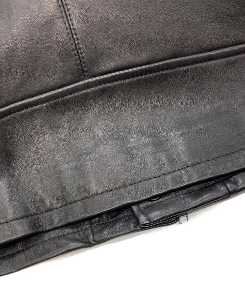 HARE（ハレ）HARE (ハレ) ダブルライダースジャケット/ハレ/HA030080N9 ブラック サイズ:Sの古着・服飾アイテム