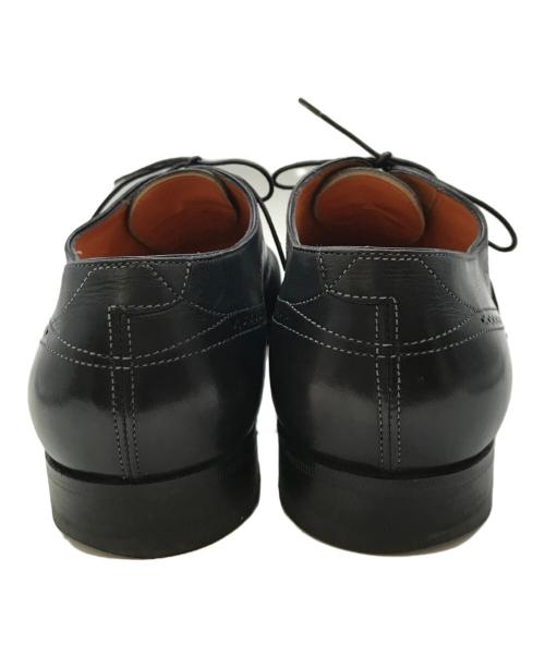 Santoni（サントーニ）Santoni (サントーニ) ドレスシューズ　10014　Santoni ネイビー サイズ:7の古着・服飾アイテム
