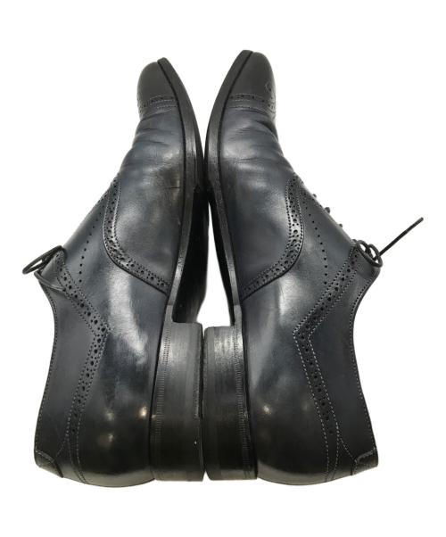 Santoni（サントーニ）Santoni (サントーニ) ドレスシューズ　10014　Santoni ネイビー サイズ:7の古着・服飾アイテム
