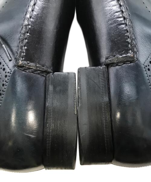 Santoni（サントーニ）Santoni (サントーニ) ドレスシューズ　10014　Santoni ネイビー サイズ:7の古着・服飾アイテム