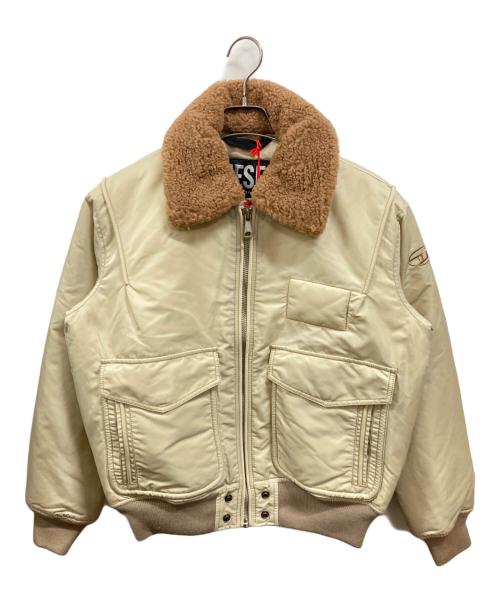 DIESEL（ディーゼル）DIESEL (ディーゼル) W-CARLO-NW Jacket　ディーゼル ベージュ サイズ:Sの古着・服飾アイテム
