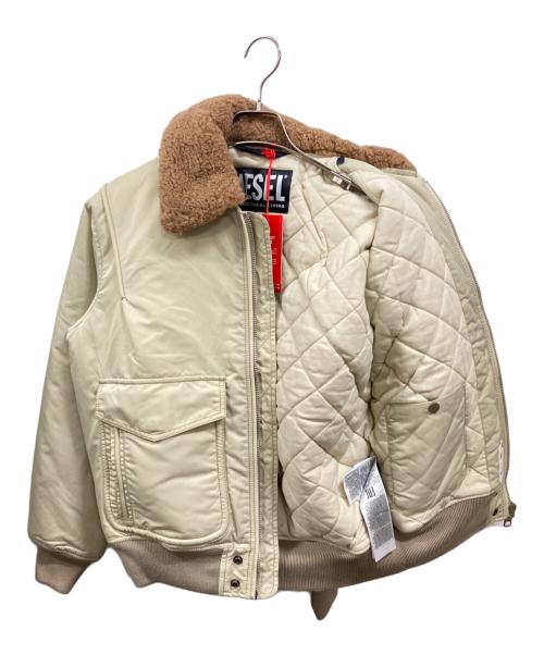 DIESEL（ディーゼル）DIESEL (ディーゼル) W-CARLO-NW Jacket　ディーゼル ベージュ サイズ:Sの古着・服飾アイテム