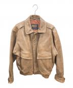 DEUX2Cデュークスツーシー）の古着「レザージャケット　デュークスツーシー」｜ブラウン