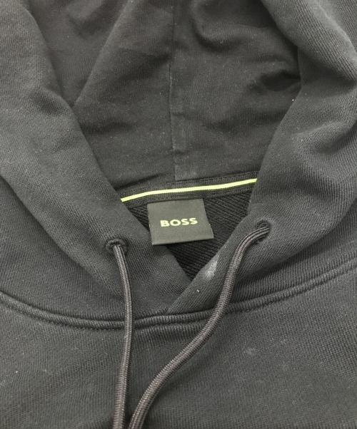 BOSS（ボス）BOSS (ボス) プルオーバーパーカー　BOSS ブラック サイズ:Ｌの古着・服飾アイテム