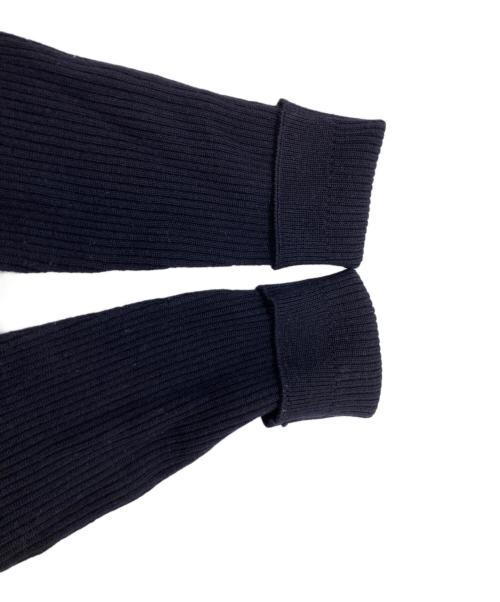 BATONER（バトナ―）BATONER (バトナ―) AGING WOOL RIBNATURE TURTLE NECK ネイビー サイズ:2の古着・服飾アイテム