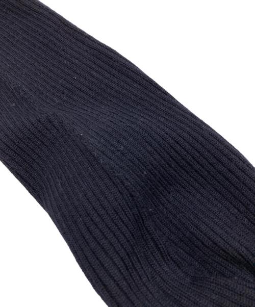 BATONER（バトナ―）BATONER (バトナ―) AGING WOOL RIBNATURE TURTLE NECK ネイビー サイズ:2の古着・服飾アイテム