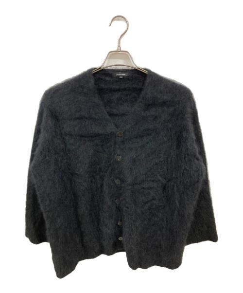 pas de calais（パドカレ）pas de calais (パドカレ) ラクーンカーディガン ブラック サイズ:36の古着・服飾アイテム