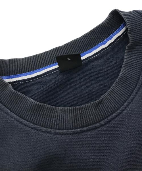 HUGO BOSS（ヒューゴ ボス）HUGO BOSS (ヒューゴ ボス) ロゴスウェット　HUGO BOSS ネイビー サイズ:XLの古着・服飾アイテム