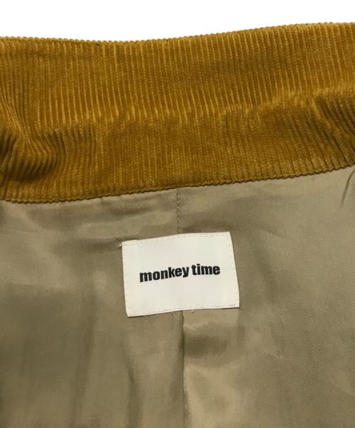 MONKEY TIME（モンキータイム）MONKEY TIME (モンキータイム) GOBELIN ZIP WORK JKT　MONKEY TIME　8325-699-1263 ベージュ サイズ:Ｌの古着・服飾アイテム