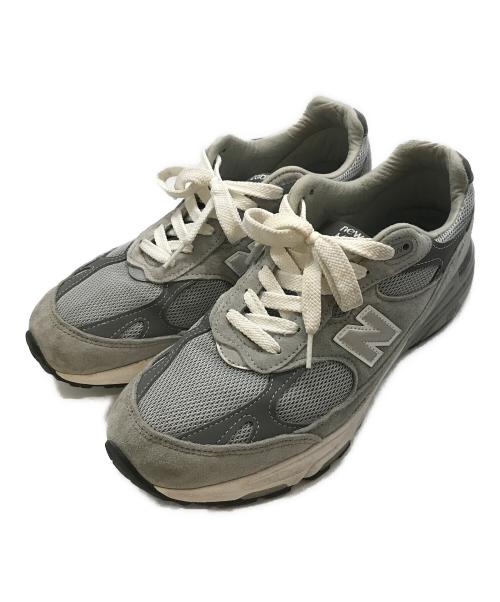 NEW BALANCE（ニューバランス）NEW BALANCE (ニューバランス) ローカットスニーカー　NEW BALANCE　MR993GL グレー サイズ:28.5cmの古着・服飾アイテム