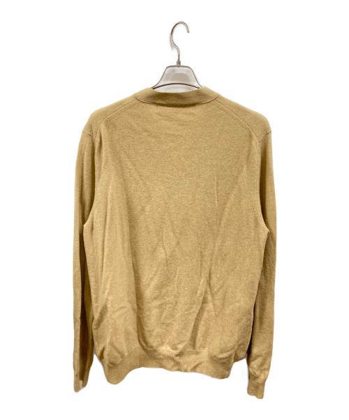 PLAY COMME des GARCONS（プレイコムデギャルソン）PLAY COMME des GARCONS (プレイコムデギャルソン) ニットカーディガン　プレイコムデギャルソン　AZ-N024 ベージュ サイズ:XLの古着・服飾アイテム