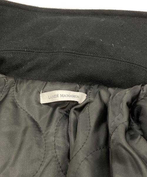 LA MER MA MAISON（ラメルマメゾン）LA MER MA MAISON (ラメルマメゾン) SINGLE BALMACAAN COAT ブラック サイズ:Lの古着・服飾アイテム