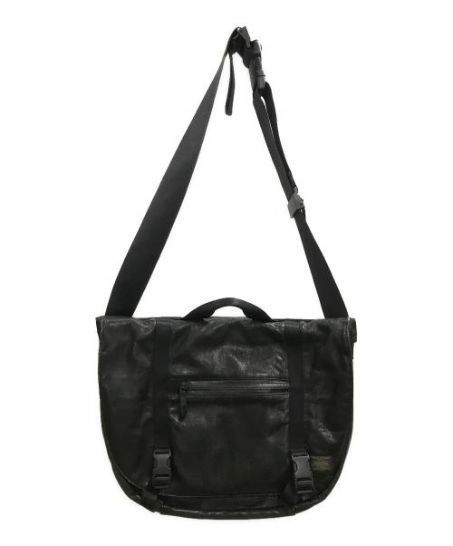 PORTER（ポーター）PORTER (ポーター) ZOOM MESSENGER BAG ブラックの古着・服飾アイテム