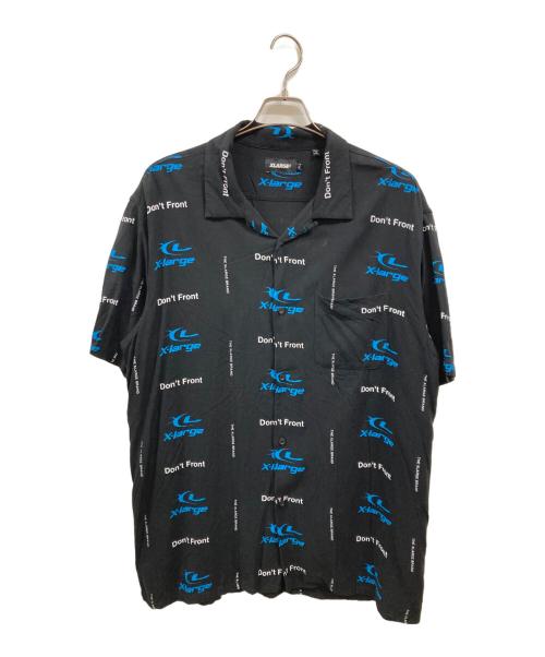X-LARGE（エクストララージ）X-LARGE (エクストララージ) 半袖シャツ/エクストララージ/01191407 ブラック×ブルー サイズ:XLの古着・服飾アイテム
