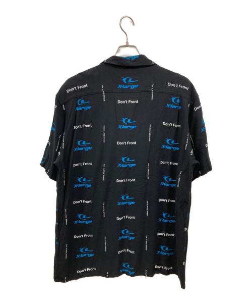 X-LARGE（エクストララージ）X-LARGE (エクストララージ) 半袖シャツ/エクストララージ/01191407 ブラック×ブルー サイズ:XLの古着・服飾アイテム