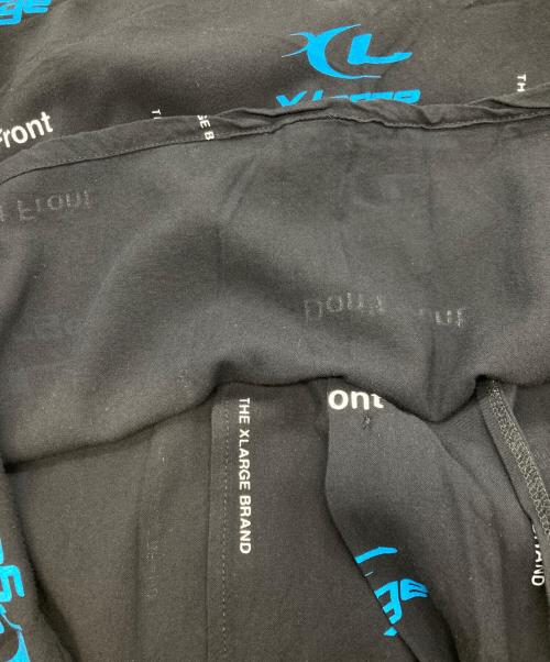 X-LARGE（エクストララージ）X-LARGE (エクストララージ) 半袖シャツ/エクストララージ/01191407 ブラック×ブルー サイズ:XLの古着・服飾アイテム