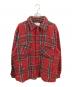 EPTM（エピトミ）の古着「フランネルシャツ/エピトミ/EP9763」｜レッド