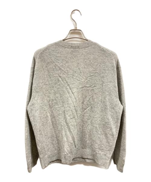 LACOSTE（ラコステ）LACOSTE (ラコステ) Vネックニット/BEAUTY&YOUTH別注/ラコステ/AH008J グレー サイズ:Mの古着・服飾アイテム