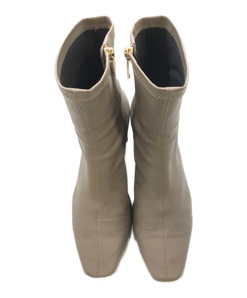 HIMIKO（ヒミコ）HIMIKO (ヒミコ) シープレザーストレッチブーツ　621404　　HIMIKO　 ブラウン サイズ:24cmの古着・服飾アイテム