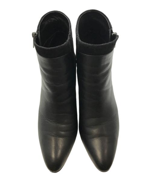 HIMIKO（ヒミコ）HIMIKO (ヒミコ) サイドファスナーブーツ　water massage　075619　HIMIKO　 ブラック サイズ:24.5cmの古着・服飾アイテム