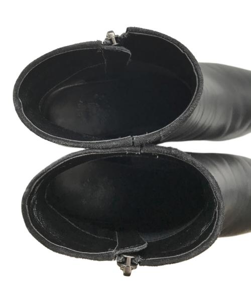 HIMIKO（ヒミコ）HIMIKO (ヒミコ) サイドファスナーブーツ　water massage　075619　HIMIKO　 ブラック サイズ:24.5cmの古着・服飾アイテム