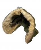 US ARMYユーエスアーミー）の古着「M65フィッシュテールパーカーフード/ユーエスアーミー/コヨーテファー」｜オリーブ