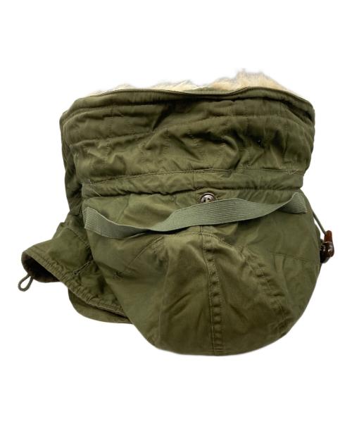 US ARMY（ユーエスアーミー）US ARMY (ユーエスアーミー) M65フィッシュテールパーカーフード/ユーエスアーミー/コヨーテファー オリーブの古着・服飾アイテム