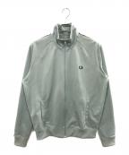 FRED PERRYフレッドペリー）の古着「Tape Detail Track Jacket　FRED PERRY　J5557/W」｜グリーン