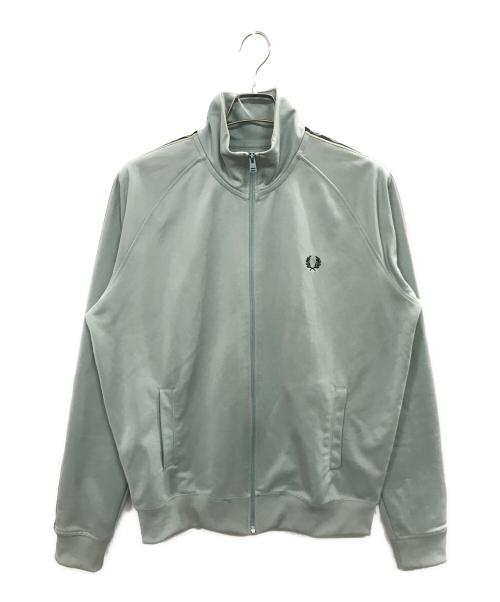 FRED PERRY（フレッドペリー）FRED PERRY (フレッドペリー) Tape Detail Track Jacket　FRED PERRY　J5557/W グリーン サイズ:Ｌの古着・服飾アイテム