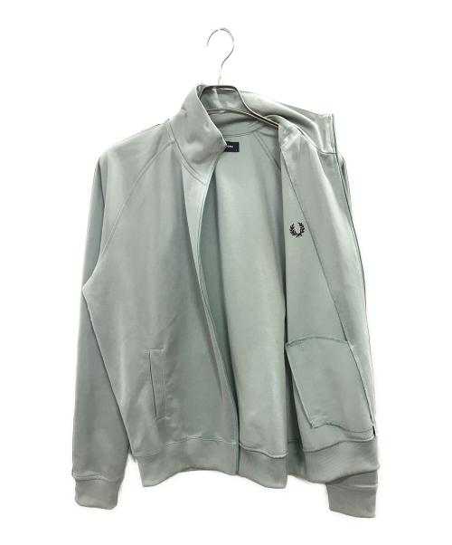 FRED PERRY（フレッドペリー）FRED PERRY (フレッドペリー) Tape Detail Track Jacket　FRED PERRY　J5557/W グリーン サイズ:Ｌの古着・服飾アイテム