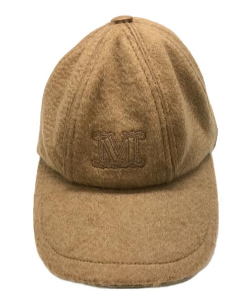 MaxMara（マックスマーラ）MaxMara (マックスマーラ) Cappello DONELLA ベースボールキャップ　MaxMara　23457601376 ベージュ サイズ:57の古着・服飾アイテム
