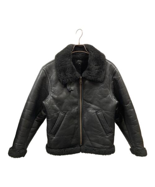 DANKE SCHON（ダンケ シェーン）Danke schon (ダンケ シェーン) 裏ボアエコレザージャケット/ダンケ シェーン/8522014 ブラック サイズ:Ｍの古着・服飾アイテム