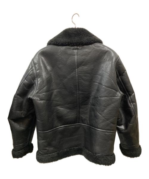 DANKE SCHON（ダンケ シェーン）Danke schon (ダンケ シェーン) 裏ボアエコレザージャケット/ダンケ シェーン/8522014 ブラック サイズ:Ｍの古着・服飾アイテム