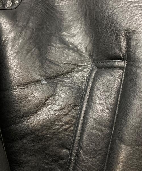 DANKE SCHON（ダンケ シェーン）Danke schon (ダンケ シェーン) 裏ボアエコレザージャケット/ダンケ シェーン/8522014 ブラック サイズ:Ｍの古着・服飾アイテム