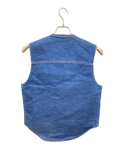 CarHartt（カーハート）CarHartt (カーハート) 裏ボアデニムベスト/カーハート インディゴ サイズ:Sの古着・服飾アイテム