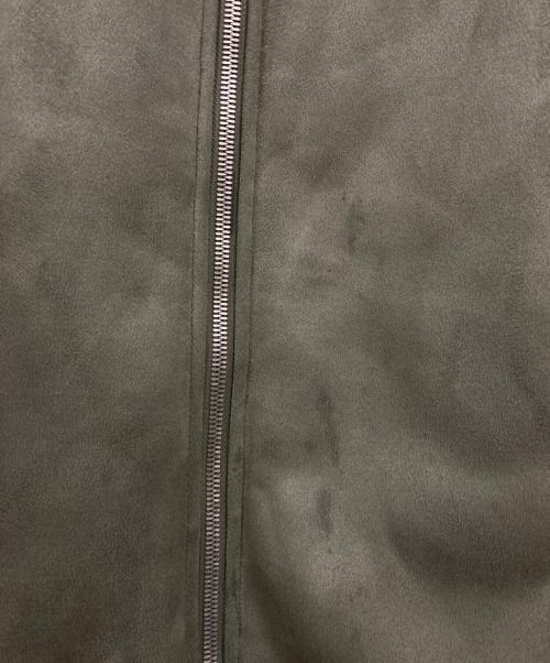 ZARA（ザラ）ZARA (ザラ) エコムートンジャケット グリーン サイズ:XLの古着・服飾アイテム