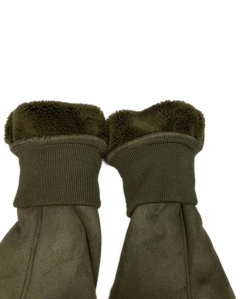 ZARA（ザラ）ZARA (ザラ) エコムートンジャケット グリーン サイズ:XLの古着・服飾アイテム