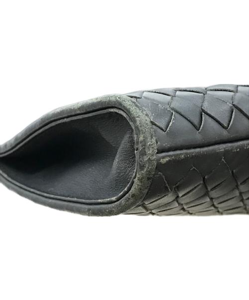 BOTTEGA VENETA（ボッテガベネタ）BOTTEGA VENETA (ボッテガベネタ) イントレチャートクラッチバッグ　BOTTEGA VENETA　B02788326L ブラックの古着・服飾アイテム