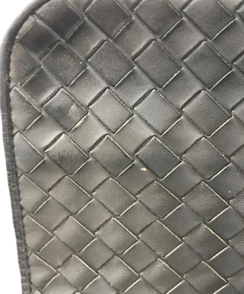 BOTTEGA VENETA（ボッテガベネタ）BOTTEGA VENETA (ボッテガベネタ) イントレチャートクラッチバッグ　BOTTEGA VENETA　B02788326L ブラックの古着・服飾アイテム